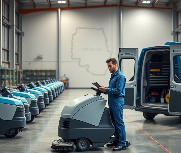 Jak wybrać serwis maszyn czyszczących w Łódzkiem, aby uniknąć przestojów?