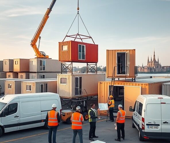 Gdzie kupić kontenery socjalne we Wrocławiu z montażem dla firmy?