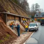 Czy stabilizacja skarpy w Polsce wymaga pozwolenia, by uniknąć kar? stabilizacja skarpy