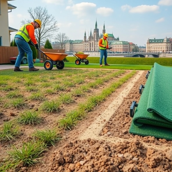 trawa z rolki kraków