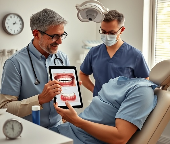 Jak pacjent ma wybrać uśmiech w jeden dzień na implantach all-on-4?