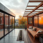 Jaką zabudowę tarasu w Łódzkiem wybrać: szkło czy poliwęglan? zabudowa tarasu łódzkie