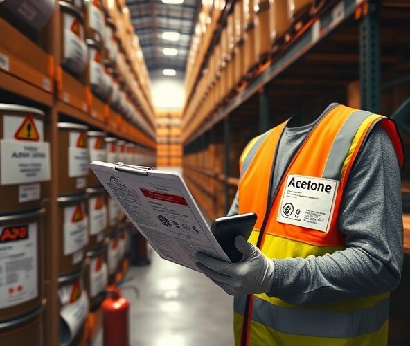 Jak sprawdzić atesty i ADR przy zakupie acetonu w hurcie?