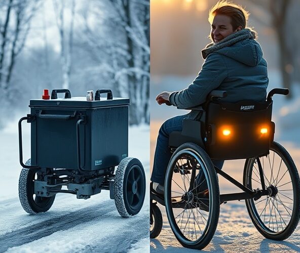 Akumulatory do wózka inwalidzkiego: Li‑ion czy ołowiowe zimą?