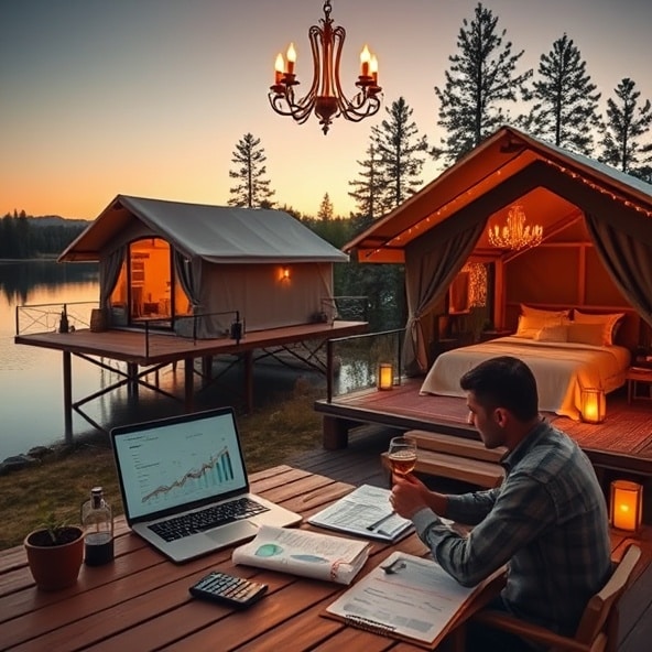 ekskluzywne namioty glampingowe