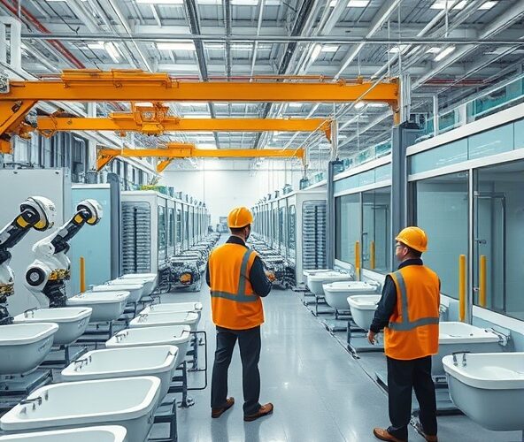 Czy hersteller von vorgefertigten badezimmern zyska na automatyzacji?