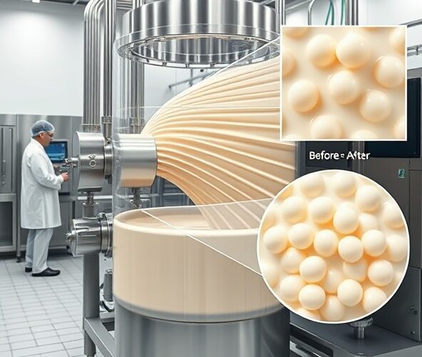 Homogenizatory: czy poprawią jednorodność kremów w 200 l partii?