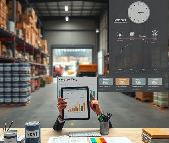 Jak optymalnie zamawiać lakiery Lankwitzer przy długim czasie dostawy?