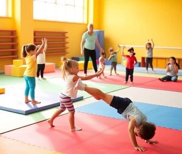 Jak zacząć bezpieczne zajęcia z elementami akrobatyki dla 6–10-latków?