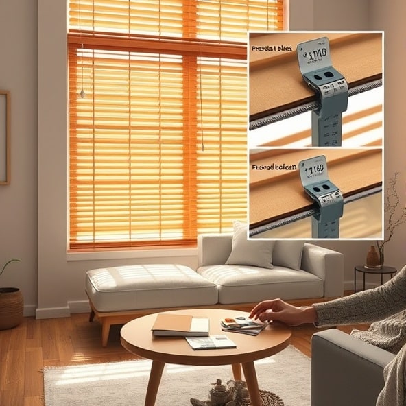 żaluzje drewniane do salonu