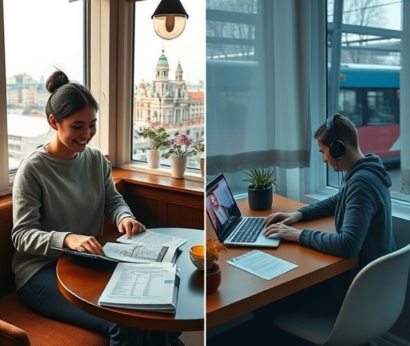 Angielski indywidualny w Warszawie pod maturę: dojazd czy online?