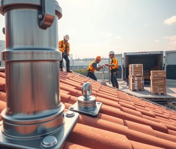 Gdzie kupić asekuranty dachowe hurtowo z szybką dostawą dla ekip?