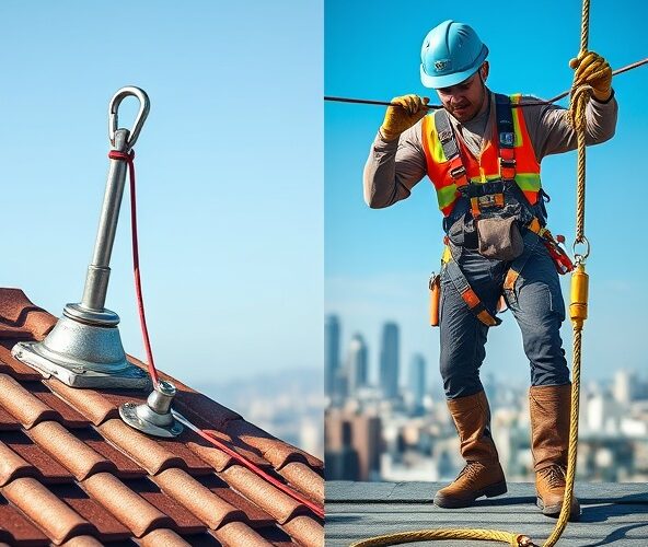 Haki czy system linowy: który asekurant dachowy wybrać?