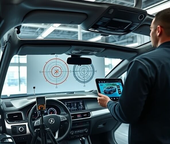 Jak sprawdzić poprawność kalibracji ADAS po wymianie auto szyby?