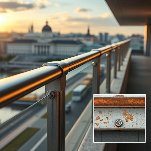 balustrady z nierdzewki warszawa