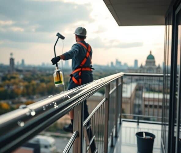 Ile kosztuje czyszczenie balustrad zewnętrznych nierdzewnych w Warszawie?
