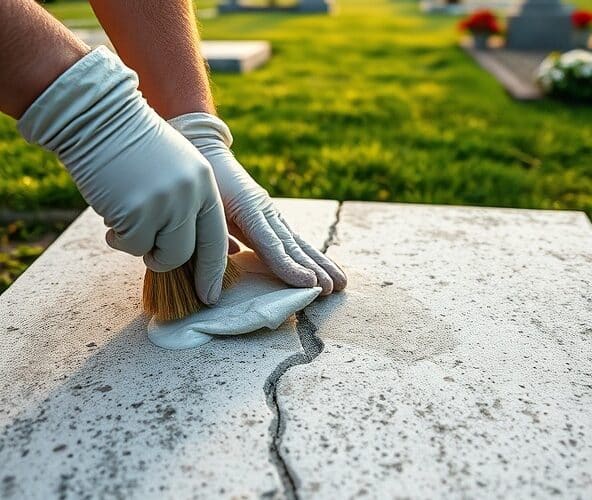 Jak konserwować betonowe płyty grobowe, by przedłużyć ich żywotność?