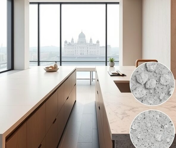 Czy warto wybrać blaty ze spieków w Warszawie zamiast konglomeratu?