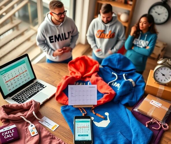 Kiedy wysyłać maile, by zwiększyć sprzedaż bluz z własnym nadrukiem?