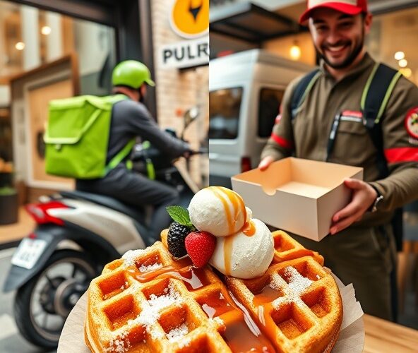 Uber Eats czy własny kurier: co lepiej sprzeda bubble gofry?