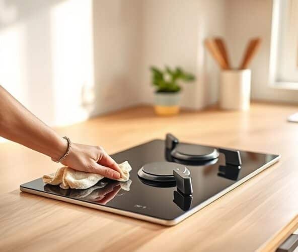 Właściciel Airbnb: ceramiczna płyta gazowa — mniej czasu sprzątania?