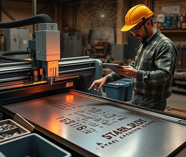 Jak właściciel JDG zmniejszy odpady przy cięciu laserem blachy?