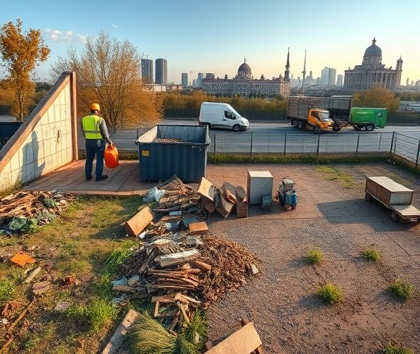 Czy czyszczenie działek w Warszawie lepiej zlecić z pełnym wywozem?