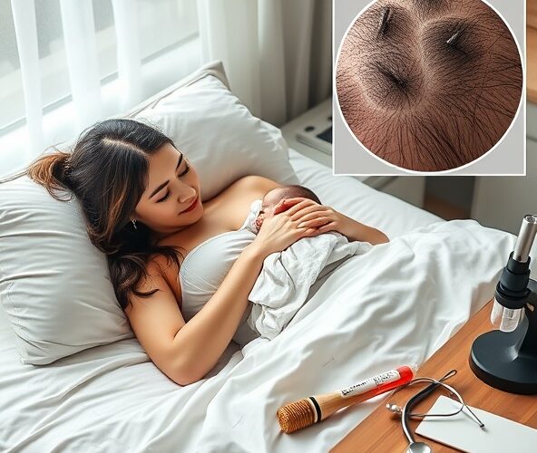 Dlaczego włosy wypadają po porodzie i które badania to potwierdzą?