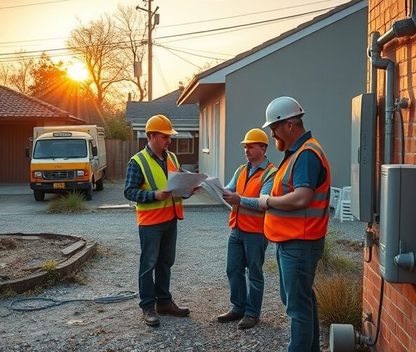 Jak uzyskać przyłącza prądu i wody do domu 70m2 bez pozwolenia?