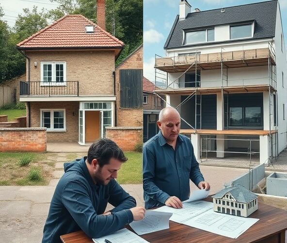 Czy dom 70m2 bez pozwolenia można później rozbudować legalnie?