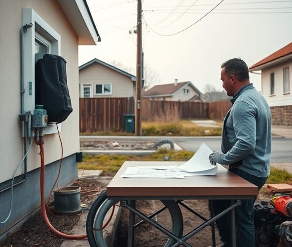 Jak uzyskać przyłącza prądu i wody do domu 70m2 bez pozwolenia?