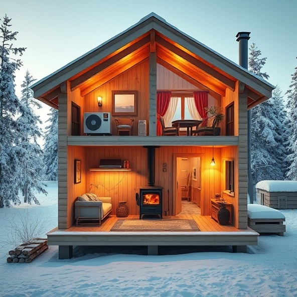 domki drewniane całoroczne do 35m