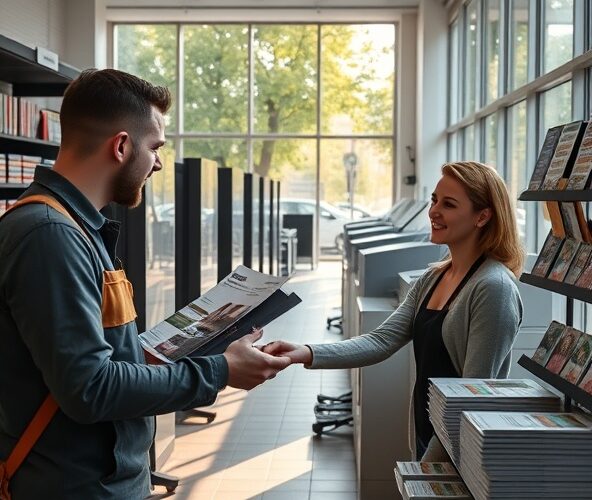Gdzie na Mokotowie w Warszawie zamówić szybki druk cyfrowy z fakturą?