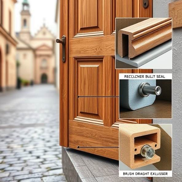 drzwi drewniane zewnętrzne kraków