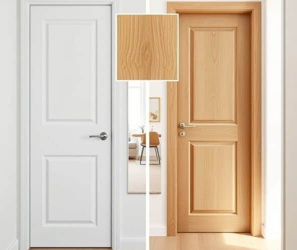 Drzwi wewnętrzne w Łowiczu dla właściciela mieszkania: MDF czy fornirowane?