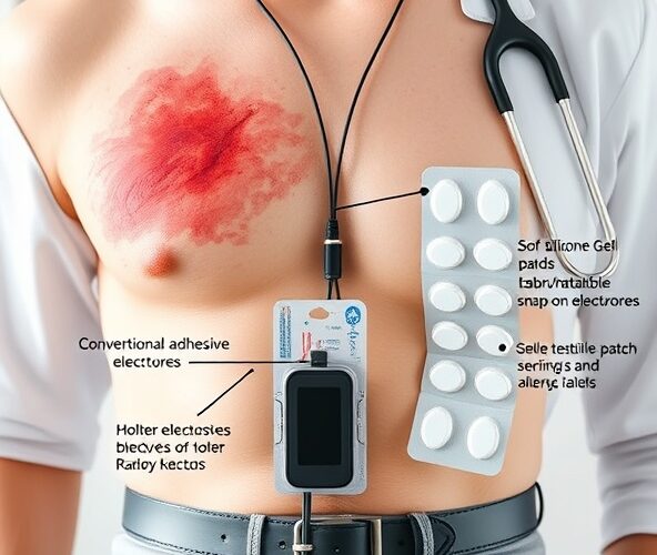 Jakie elektrody ekg do holtera dla alergika na akrylany wybrać?