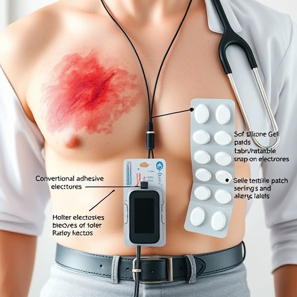 elektrody ekg do holtera