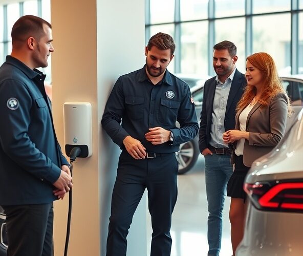 Czy elektryk marki polecający wallbox zwiększy sprzedaż w salonie?