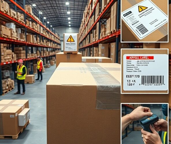 Jak uniknąć błędów przy etykietach zabezpieczających w magazynie?