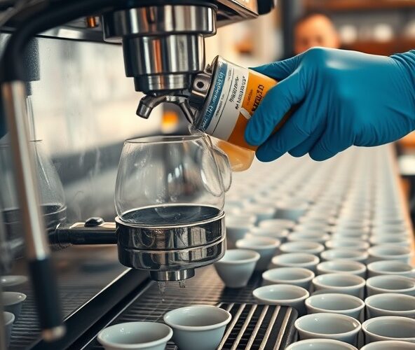 Jak często odkamieniać ekspres do kawy Philips przy 100 kaw dziennie?