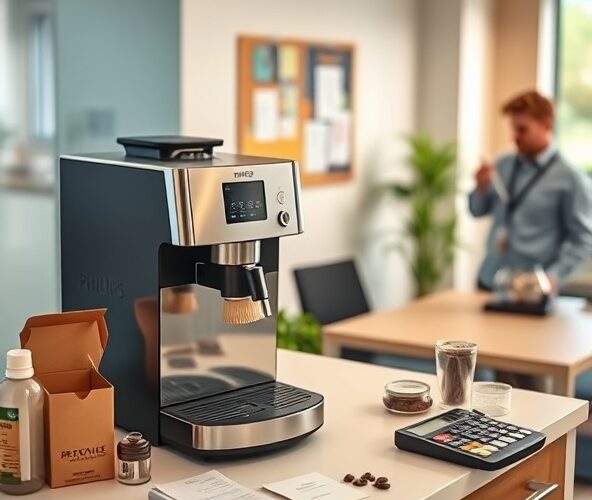 Ile kosztuje utrzymanie ekspresu do kawy Philips w małym biurze?