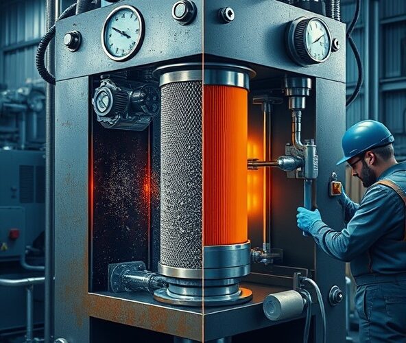 Jak dobrać filtrację hydrauliczną prasy, by zmniejszyć awarie?