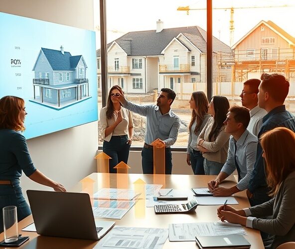 Jak firma budująca domy jednorodzinne obliczy ROI z BIM?