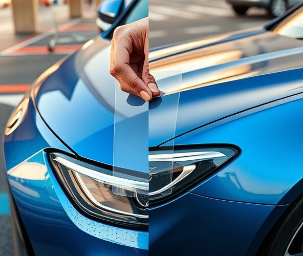 Czy folia bezbarwna na auto chroni lakier przy codziennym parkowaniu?