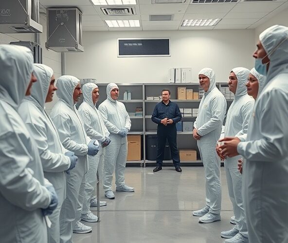 Jak dokumentować szkolenia personelu cleanroom zgodnie z GMP?