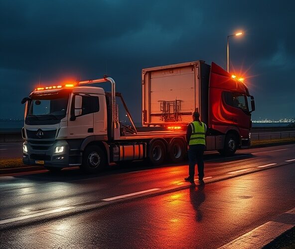 Jak holowanie samochodów ciężarowych w Koszalinie (24 h) skróci postój?