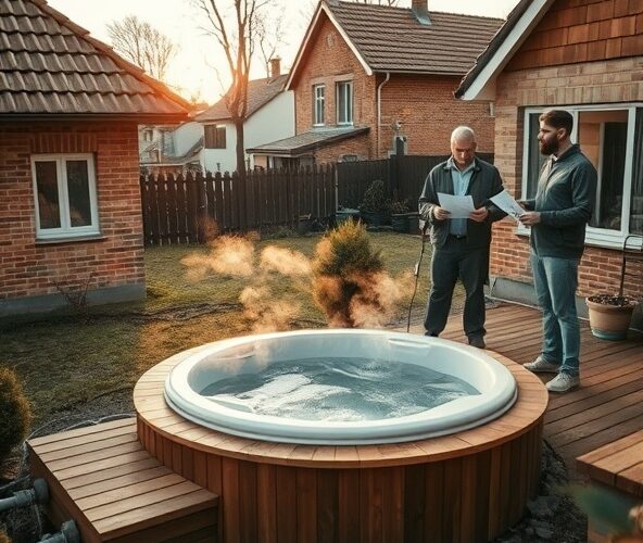 Czy montaż stałego jacuzzi ogrodowego na Śląsku wymaga zgłoszenia?