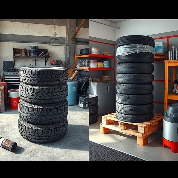 jak prawidłowo przechowywać opony