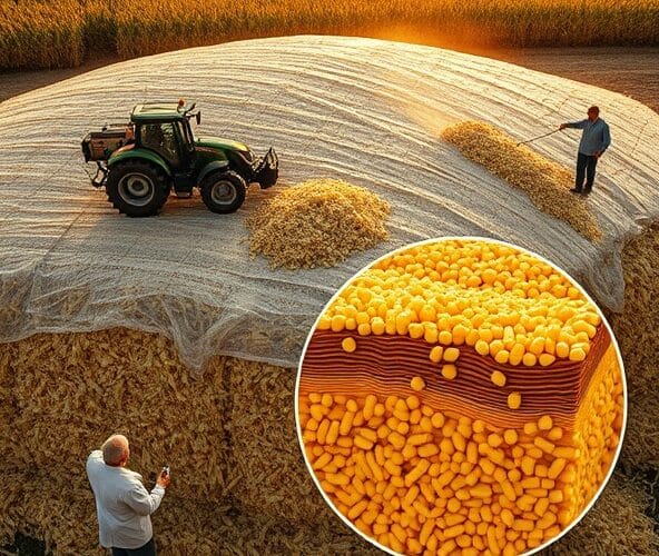 Czy inokulanty Lactobacillus poprawią kiszenie kukurydzy na pryzmie?