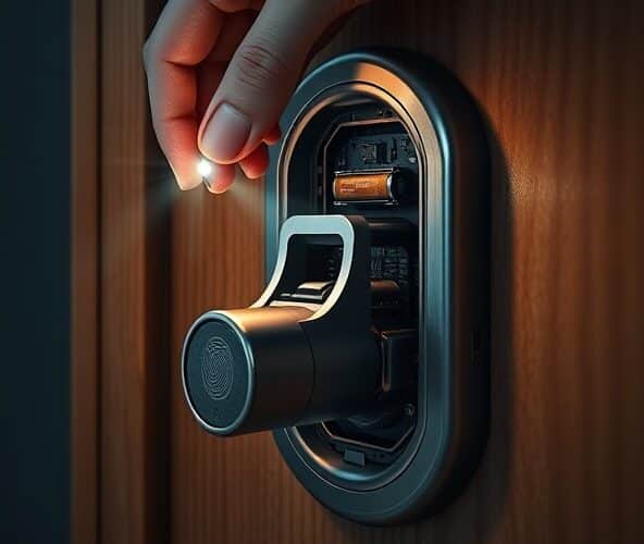 Czy klamka na odcisk palca zadziała przy braku zasilania?